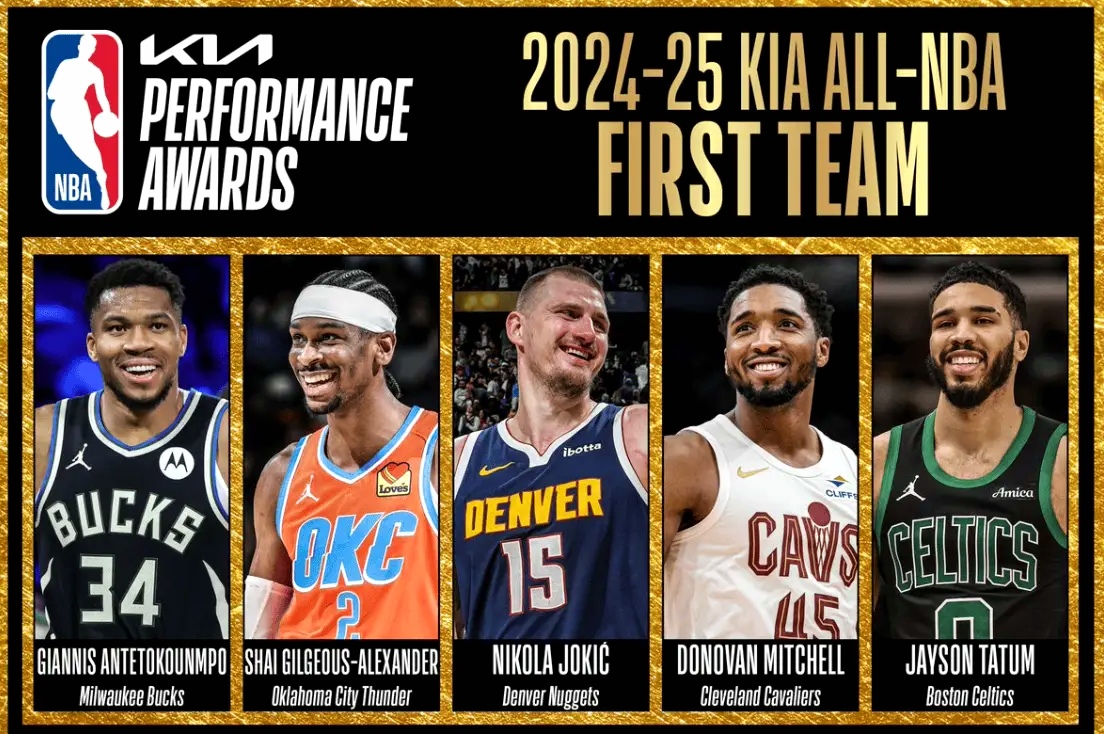 NBA球员获得最佳球员奖，实至名归的简单介绍