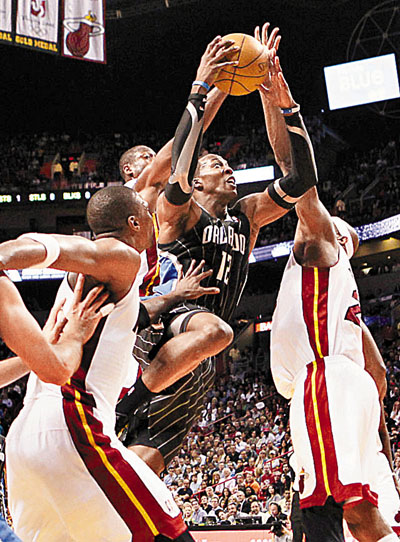 魔术逆转热火,让人眼前一亮 魔术逆转热火,让人眼前一亮